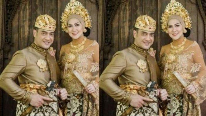 Potret Venna Melinda dan Ferry Irawan yang baru saja melangsungkan pernikahan