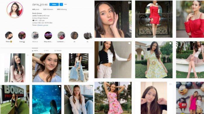 profil akun Instagram Danie Groves viral di Youtube Fiki Naki