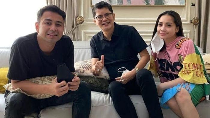 Raffi Ahmad bersama dokter Boyke dan Nagita Slavina