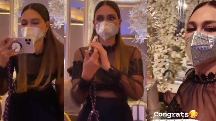 Reaksi Luna Maya ditanya kapan menyusul Aurel