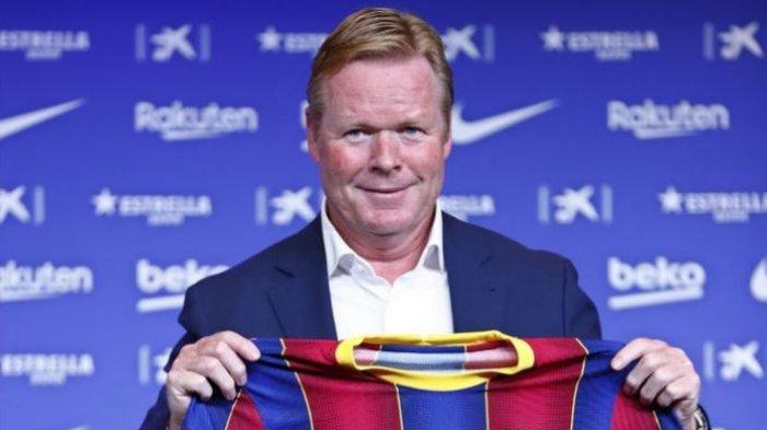 Ronald Koeman ditunjuk sebagai pelatih Barcelona mulai musim 2020-2021.