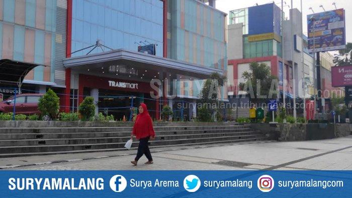 ILUSTRASI - Salah satu Mal di Kota Malang saat PSBB Malang Raya.