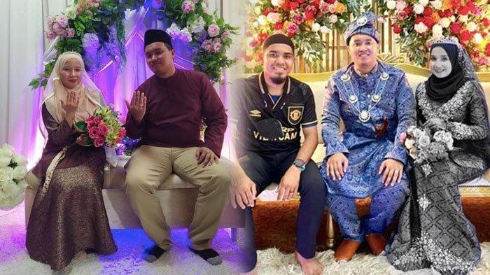 Siti Saraf asal Malaysia menikah dengan suaminya Amirul Akmal Sabtu, 23 Oktober 2021