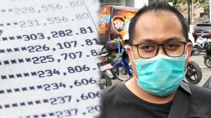 Salah seorang Nasabah, Aris mengaku kehilangan uang saldo tabungannya dan ilustrasi rekening tabungan