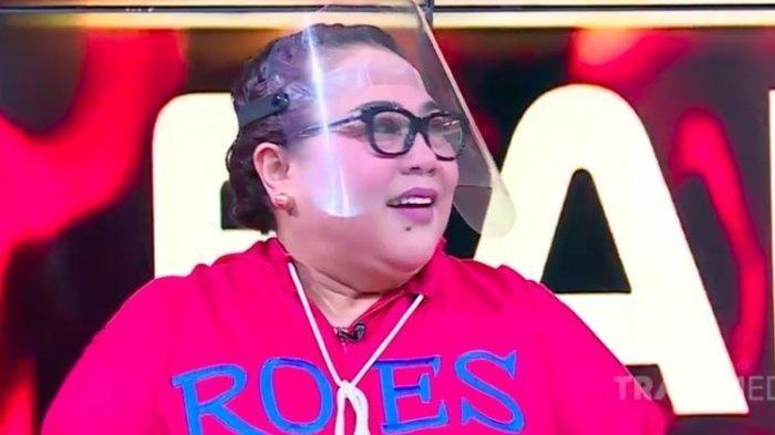 Nunung saat mengisi acara di televisi swasta sebelum dinyatakan positif Covid-19