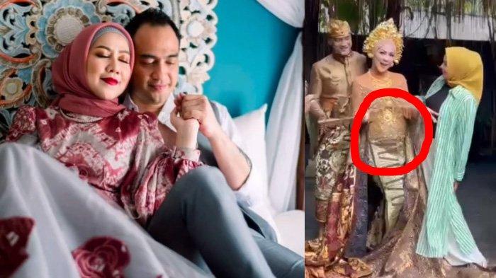 Venna Melinda dan Ferry Irawan prewedding di Bali (kiri), foto perut buncit isu hamil mucul (kanan)