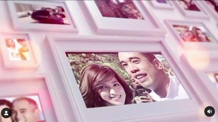 Video berisi foto kenangan Nia Ramadhani dan Ardi Bakrie