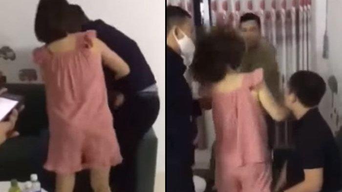 Video viral ketika suami melihat istrinya bermesraan dengan lelaki lain di hotel