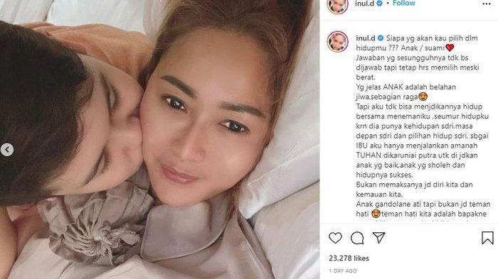 Yusuf Ivander Damares mencium Inul Daratista