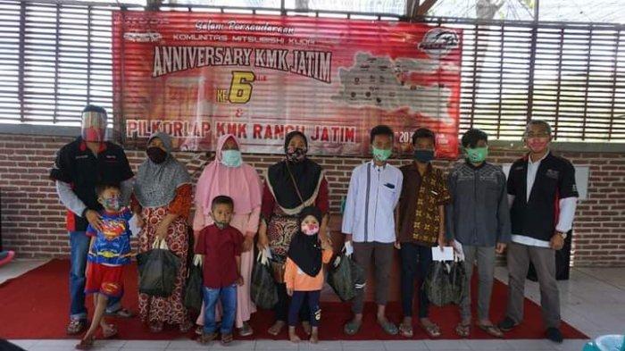 Acara wajib KMK Jatim santunan kepada anak yatim