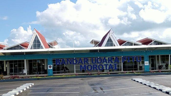 Bandara Pitu di Kabupaten Pulau Morotai, Maluku Utara. (TribunTernate.com/ Fizri Nurdin)