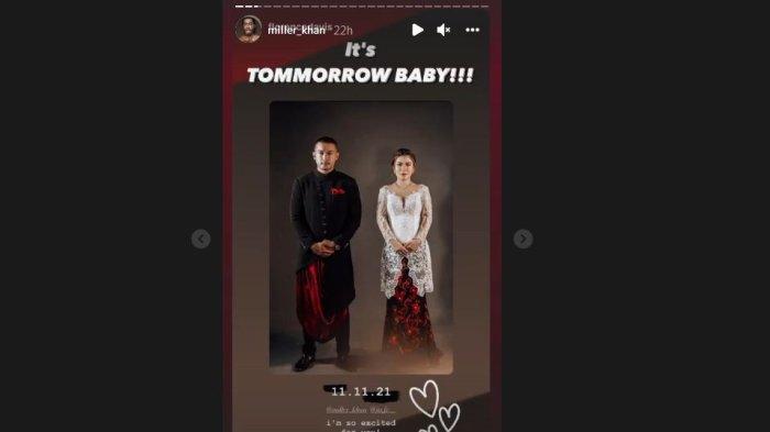 Miller Khan dan Farina Rebecca menikah di Pulau Dewata