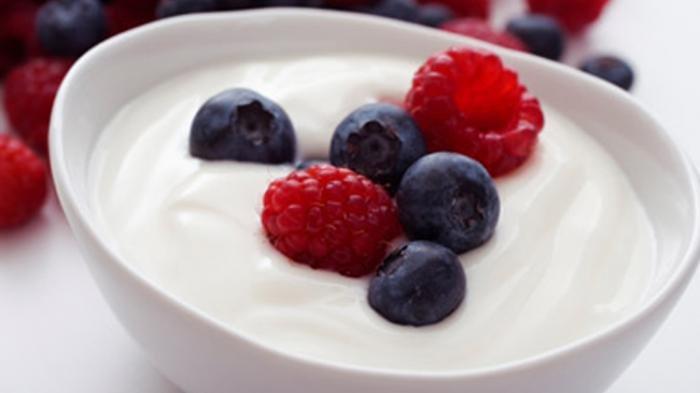 Ilustrasi Yoghurt.