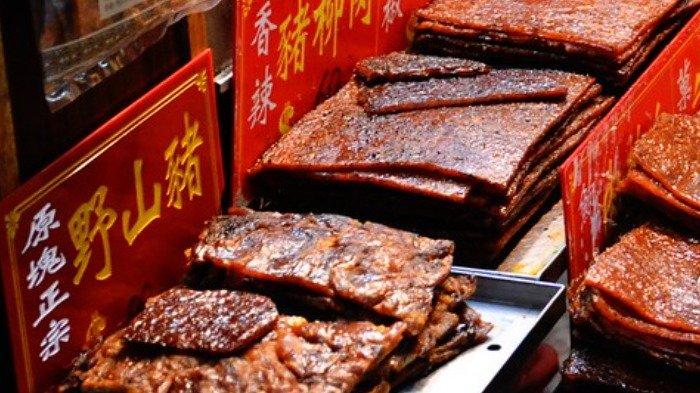 Bakkwa, kuliner yang tersaji saat perayaan Imlek