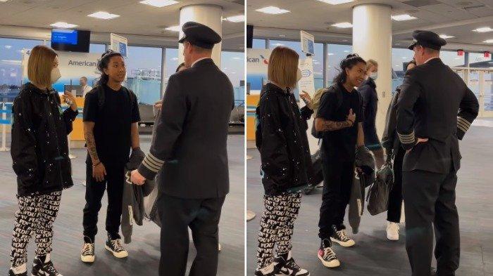 DJ Soda dihentikan pihak maskapai saat hendak naik pesawat karena celananya bertuliskan kata-kata kasar.