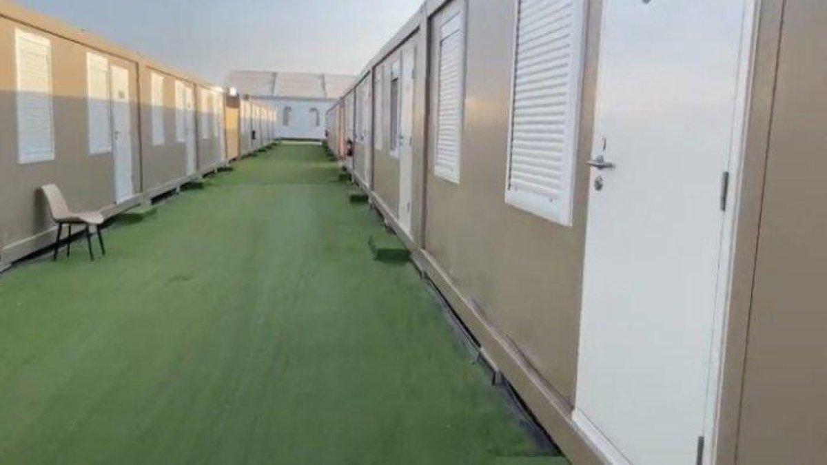 Jurnalis Warta Kota, Eko Priyono sempat menghampiri Fan Village (kampung suporter) yang berlokasi di Doha, Qatar, pada Selasa (6/12/2022) waktu setempat