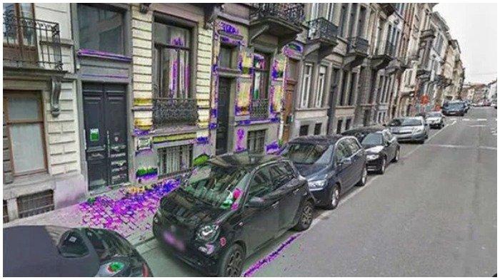 Tertangkap Google Maps Street View, Cairan zat di perkotaan