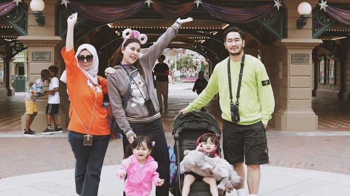 Keseruan liburan Syahnaz Sadiqah bersama keluarga di Paris.
