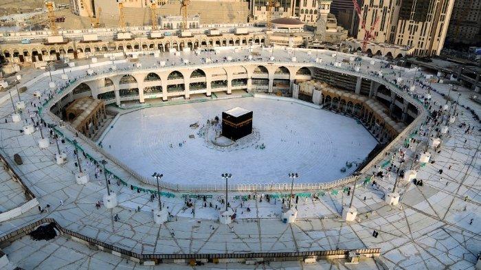 Kondisi Kabah setelah visa Umrah ditangguhkan