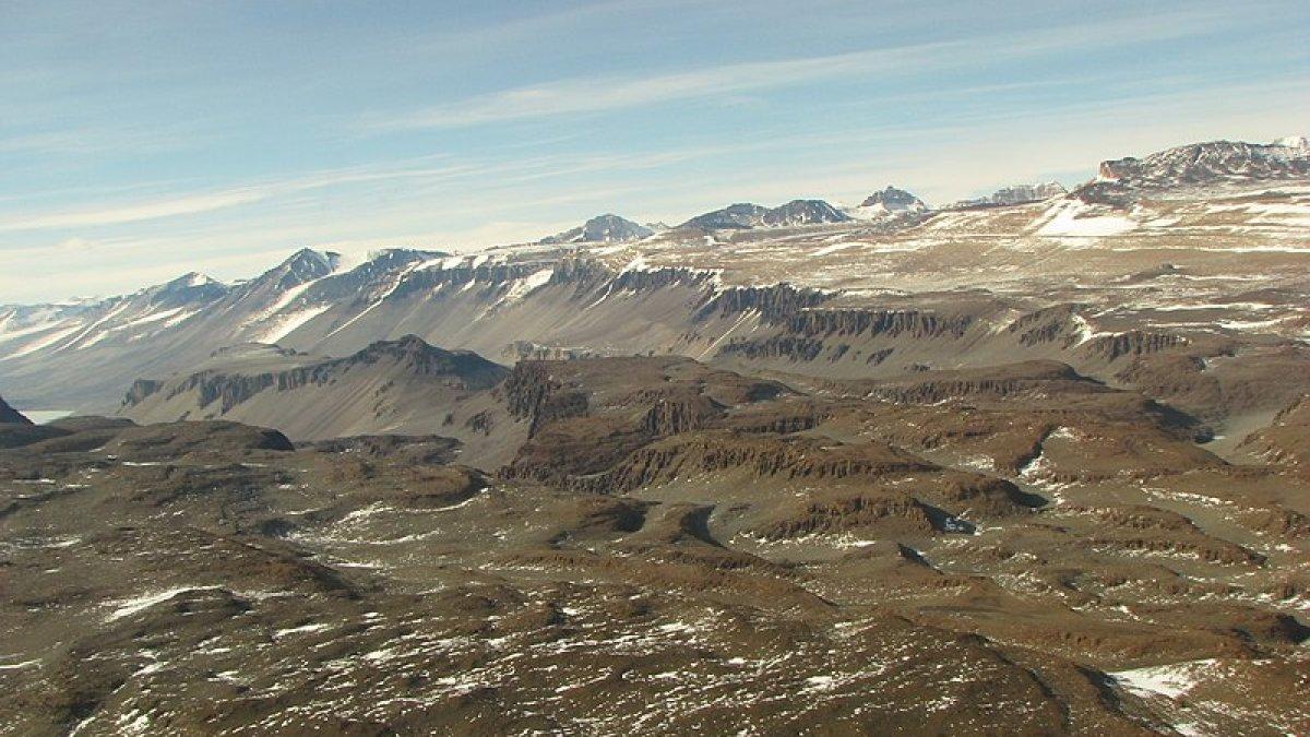 Labirin, Lembah Wright, Lembah Kering McMurdo, Antartika