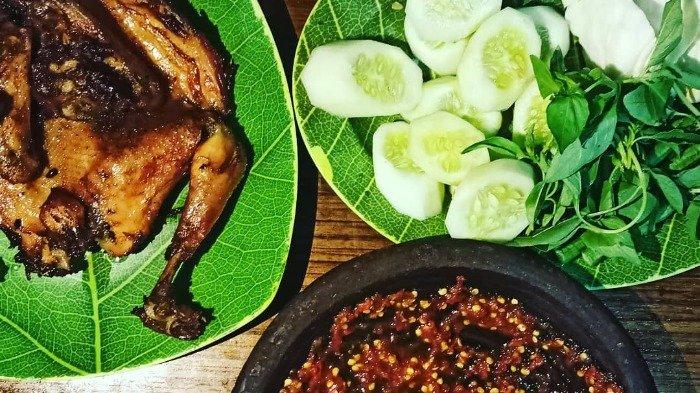 Menu ayam di Depot Murni Prigen
