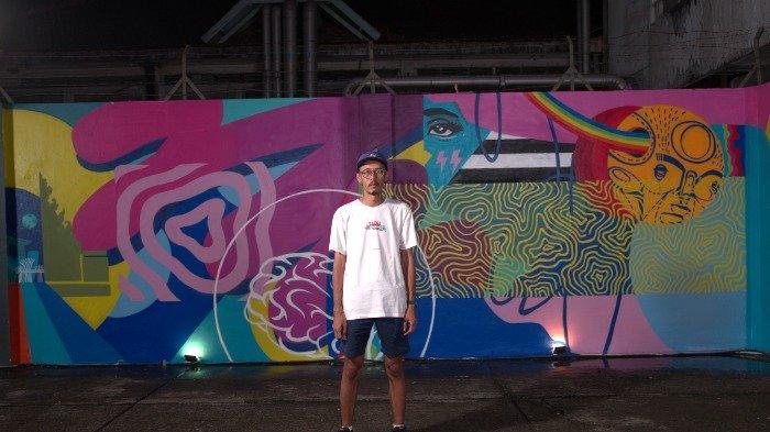 Mural Under the Same Sun karya Stereflow di M Bloc Space