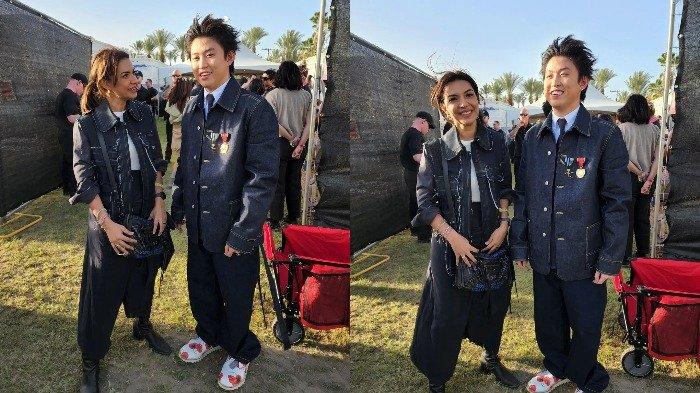 Najwa Shihab bertemu dengan Rich Brian saat nonton Choachella.