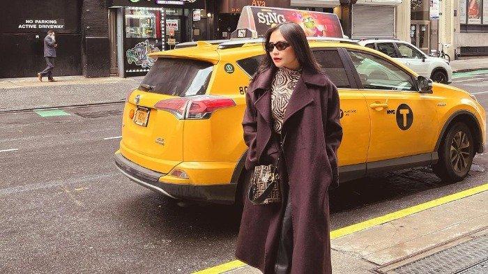 Momen seru Prilly Latuconsina saat liburan di Amerika Serikat.
