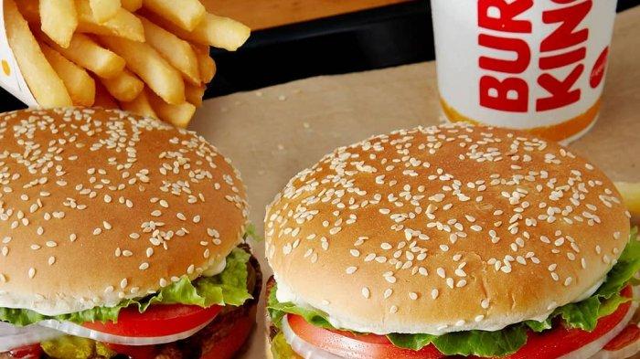 Ilustrasi produk Burger King.
