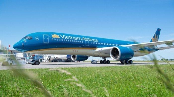 Salah satu pesawat dari Vietnam Airlines