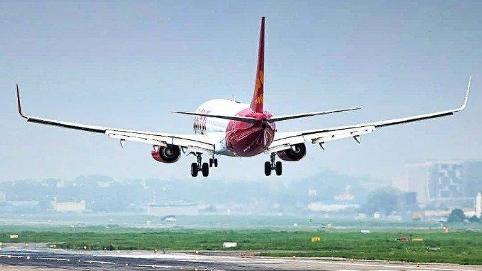 SpiceJet, maskapai yang berbasis di India. Seorang penumpang pria belum lama ini melecehkan pramugari SpiceJet dan diturunkan dari pesawat, Senin (23/1/2023) sebelum akhirnya ditangkap polisi.