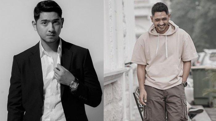 Arya Saloka saat berperan jadi Aldebaran (kiri) dan di dunia nyata (kanan), kontras penampilannya