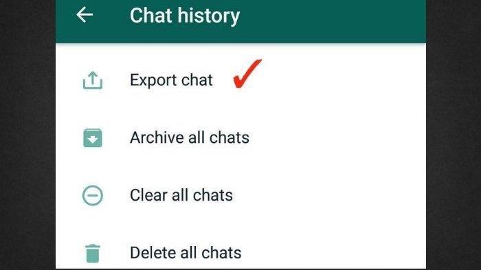Cara cek kontak WhatsApp yang paling sering dihubungi.