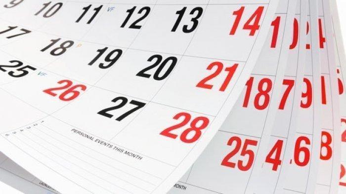 Ilustrasi kalender hari libur tahun 2023