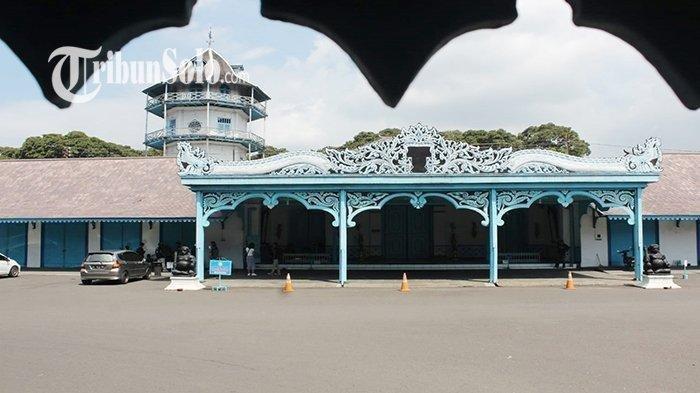 Kondisi terkini Keraton Kasunanan Surakarta Hadiningrat di Kelurahan Baluwarti, Kecamatan Pasar Kliwon, Kota Solo, Sabtu (24/12/2022).