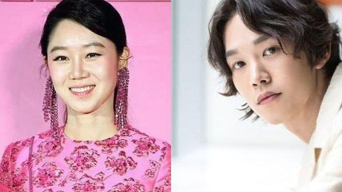 Kolase foto Gong Hyo Jin dan Kevin Oh
