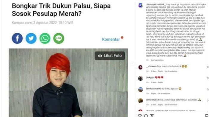 Nyai Kidul ini mewanti-wanti Pesulap Merah untuk berhati-hari imbas dirinya menjatuhkan profesi dukun.