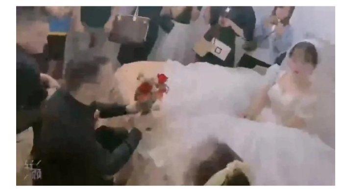 Pengantin wanita ketahuan selingkuh di hari pernikahannya