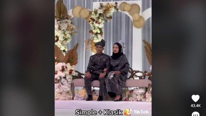 Pernikahan Syifa Melvin dan Safawi Rasid.