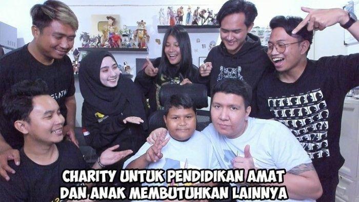 Rahmat Okky Boy yang bertemu dengan Windah Basudara dan tim YouTube-nya