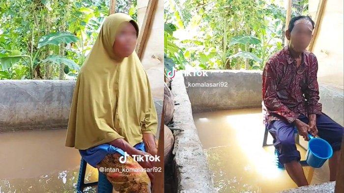 Viral aksi pengemis online di TikTok, suruh ibu hingga kakek live mandi di kolam