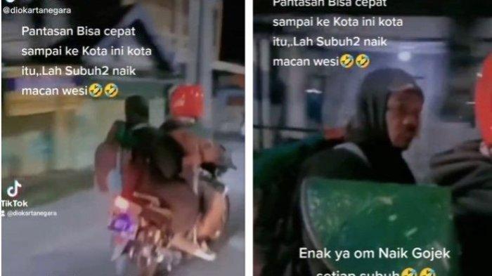 Viral Joko Kendil Musafir yang Ngaku Naik Macan Putih Ketahuan Dibonceng Naik Motor