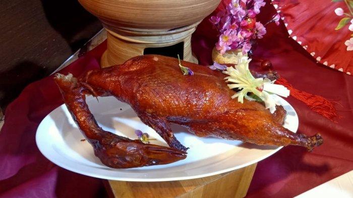 Bebek panggang di Intercontinental Dago Pakar, Bandung
