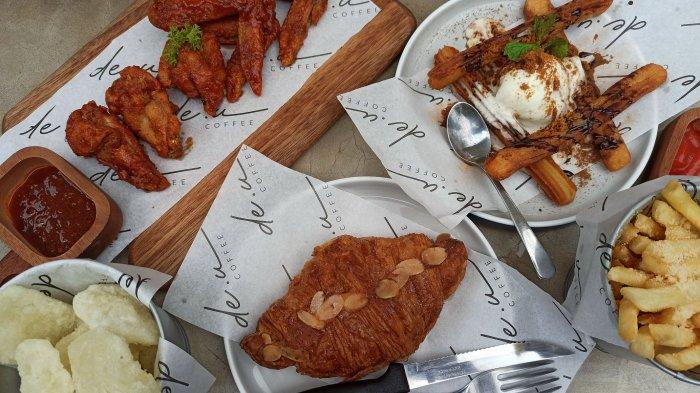 Aneka menu camilan di De.u Cofee