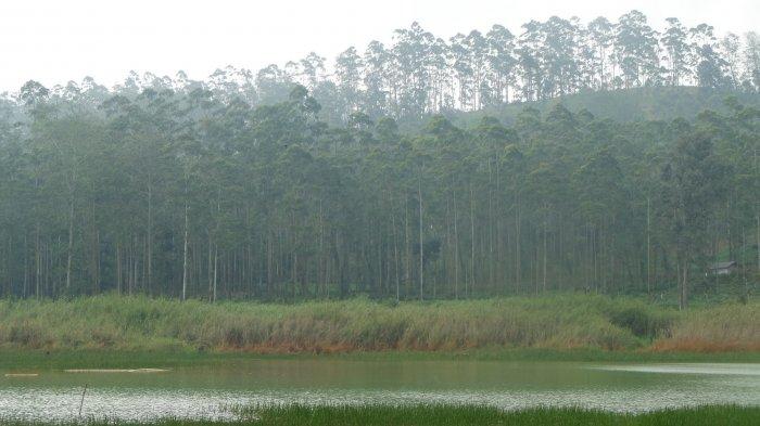 Danau Aul di Kampung Cibitung, Desa Margamukti, Kecamatan Pangalengan, Kabupaten Bandung.