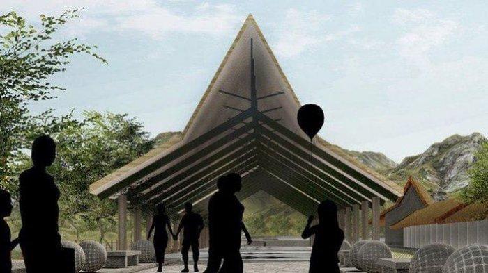 Gambar rencana pengembangan Situ Bagendit Garut. Pembangunan ekowisata Situ Bagendit akan terealisasikan pada 2021