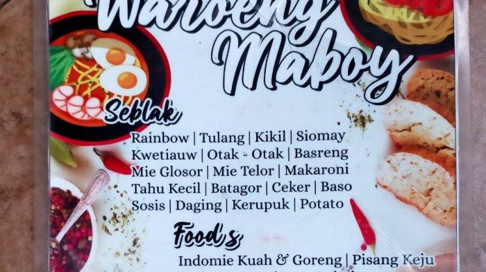 menu seblak maboy