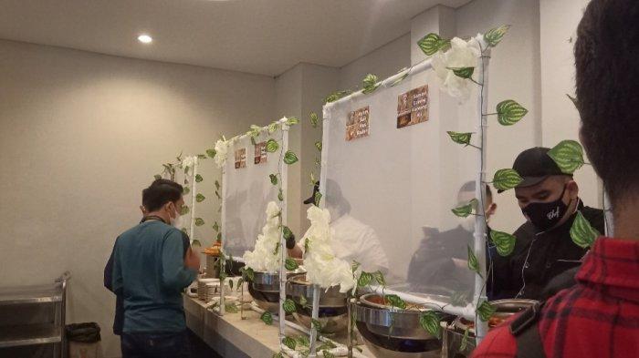 contoh prasmanan dalam resepsi pengantin pada Wedding Mini Fair di Fabu Hotel Bandung