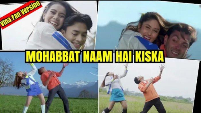 Contoh aksi Bollywood yang diparodikan oleh Fina Van