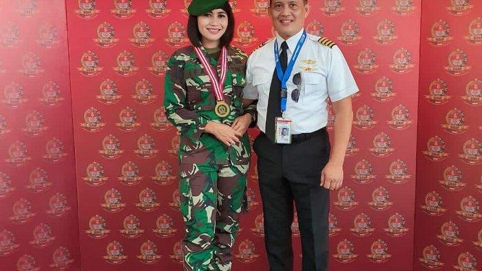 Mayor CAJ Noor Afifah dan Capt Hifny Assegaf di Seskoad, Bandung